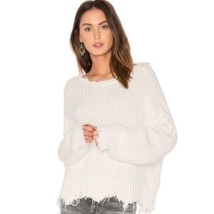 COPY - Wildfox Open Back Knit Sweater